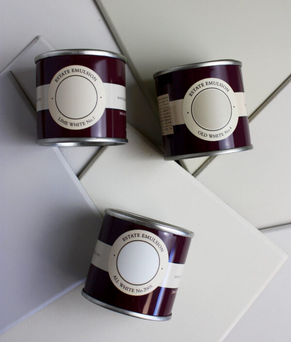 100ml Sample Pot All White no. 2005