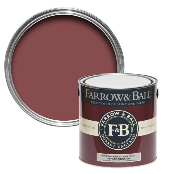2.5l Estate Emulsion Eating Room Red No. 43